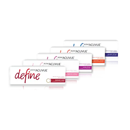 1-DAY ACUVUE DEFINE Radiant Chic 30 Pack