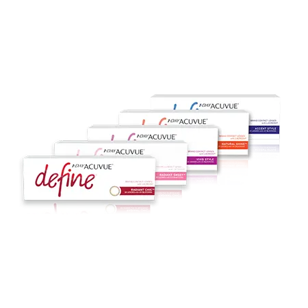 1-DAY ACUVUE DEFINE Radiant Chic 30 Pack